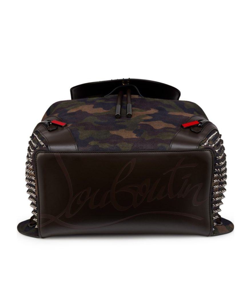 Christian Louboutin Funky Foldover Top Backpack