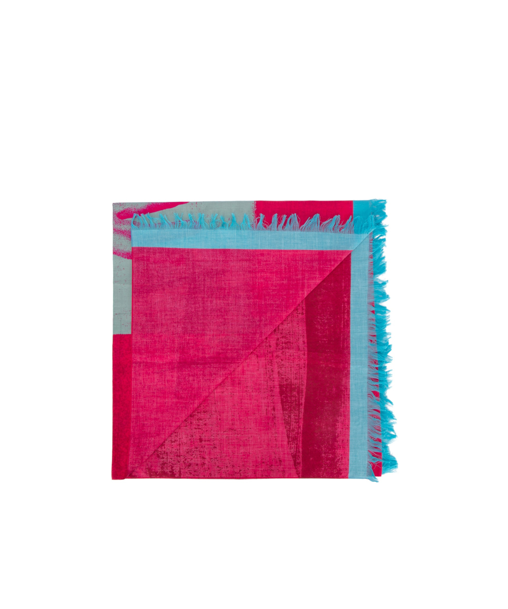 Loewe Pattern Tassel Scarf