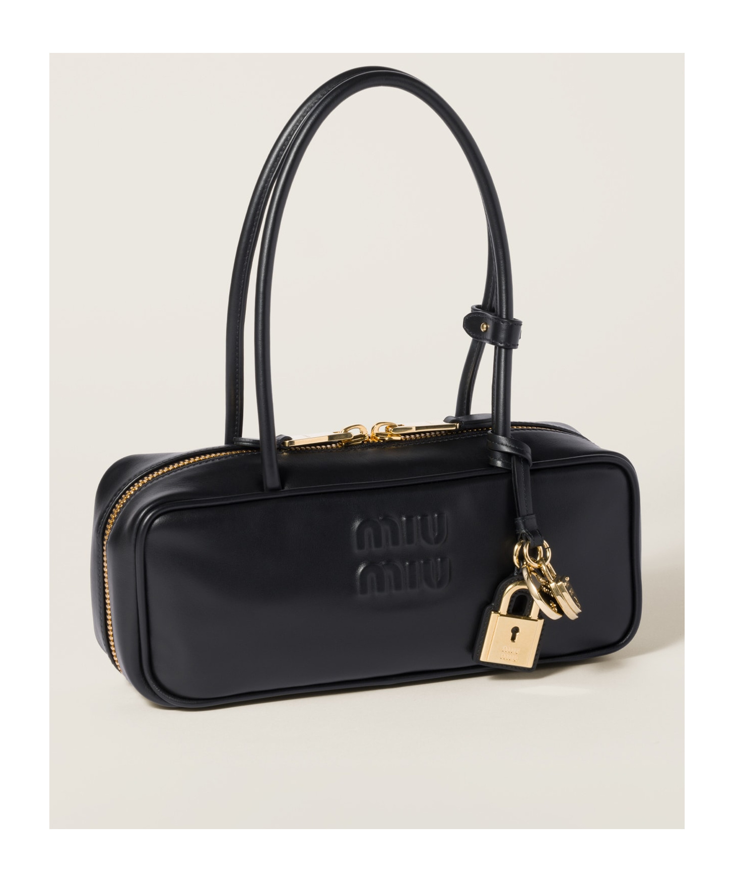 Miu Miu Beau Handbag In Black