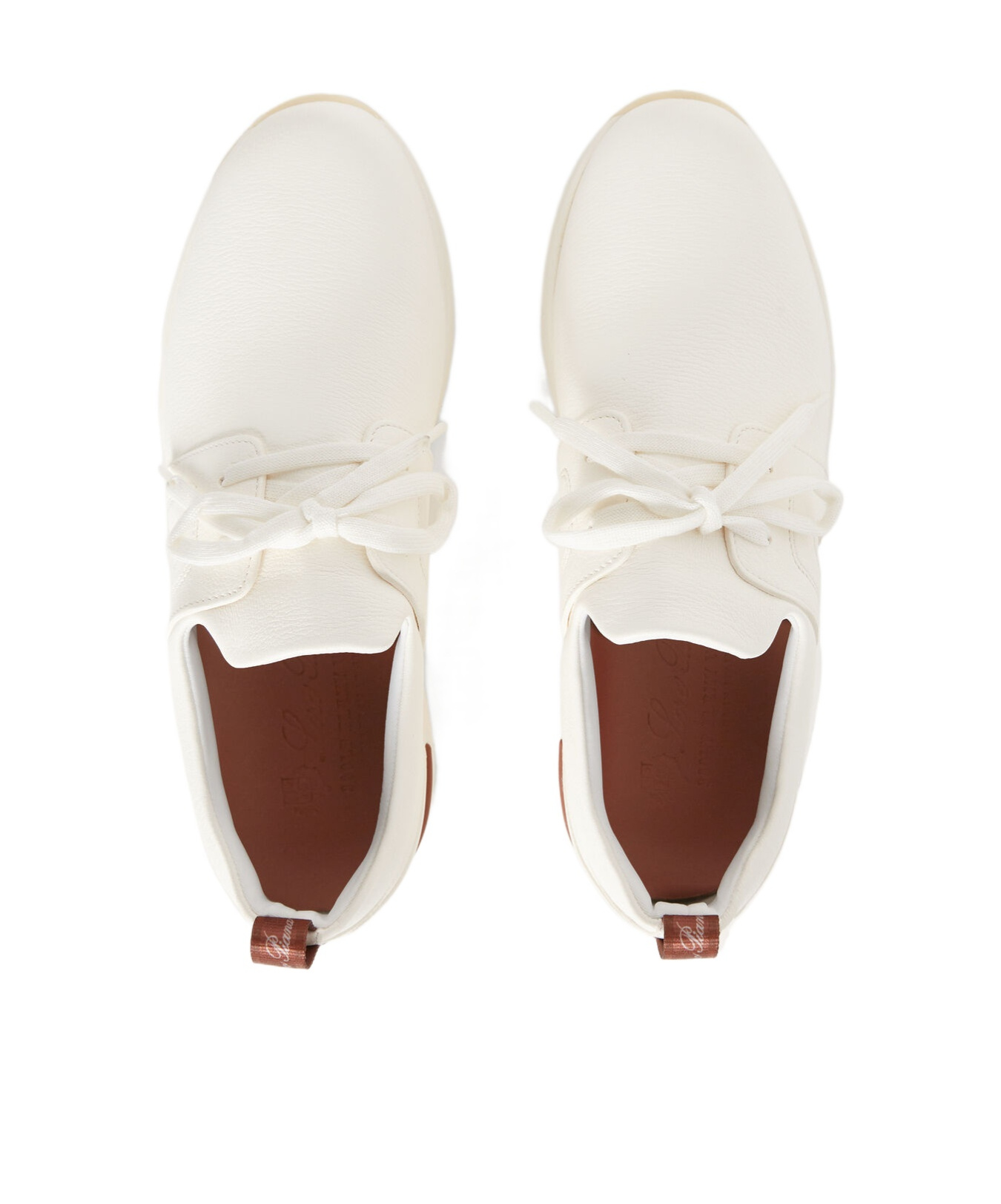 Loro Piana 360 Flexy Walk Sneakers In White