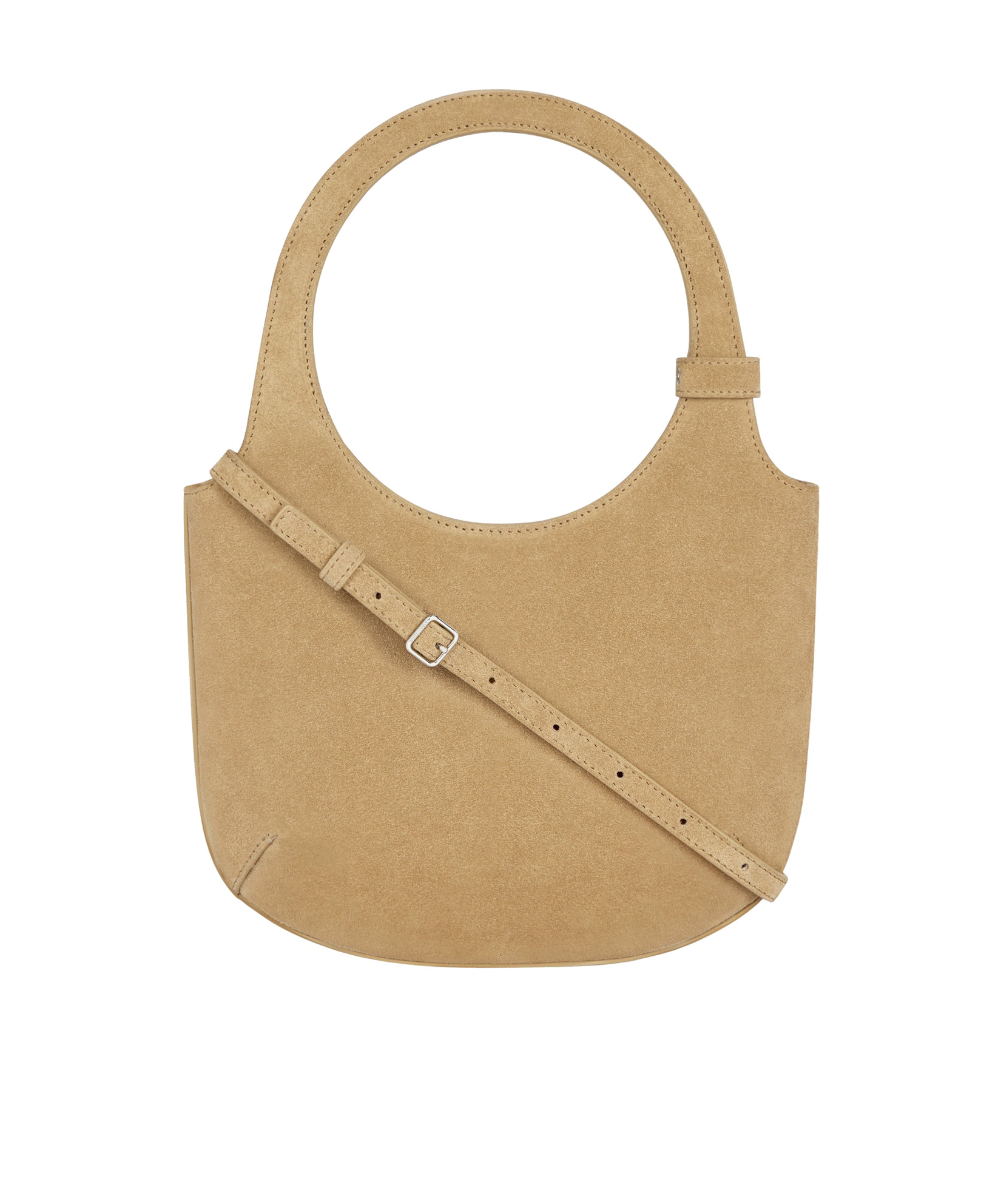 Courrèges Medium Holy Iced Shoulder Bag - Courreges - Leather - Yellow In Nude