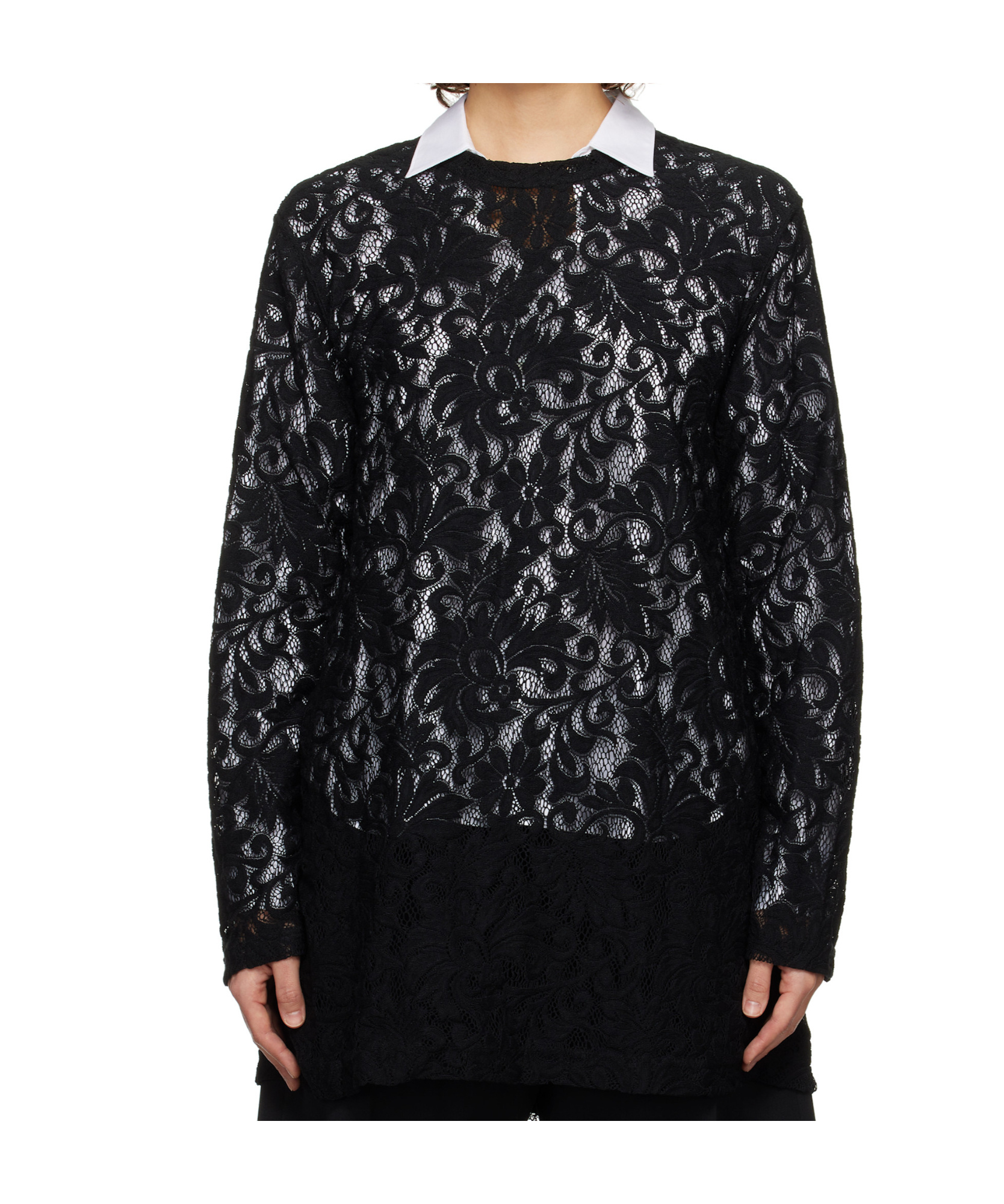 Comme Des Garçons Raschel Lace T-shirt