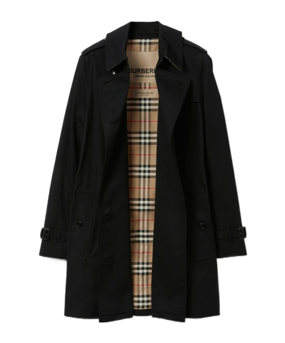 BURBERRY DOUBLE-BREASTED MID-LENGTH TRENCH COAT