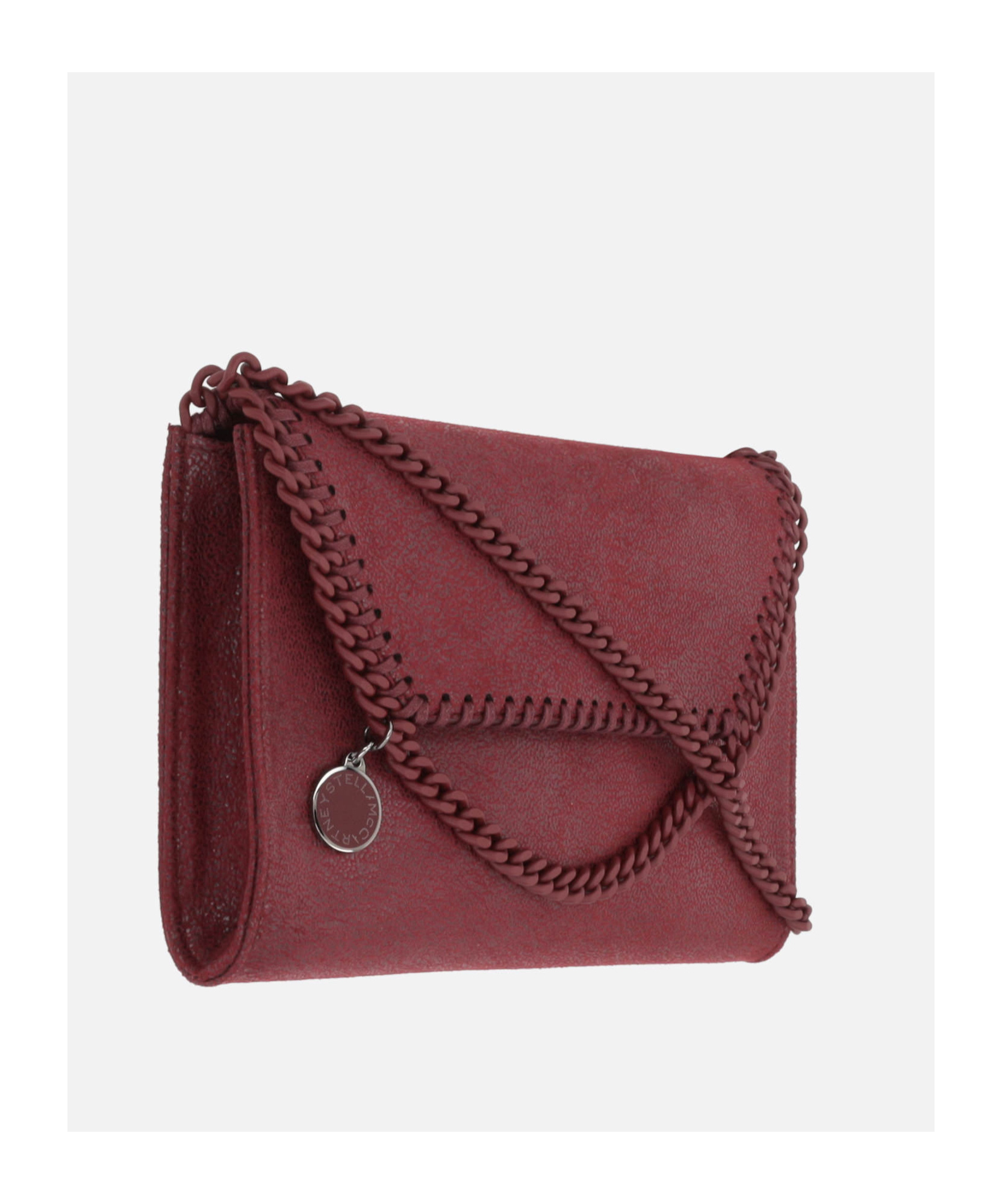 Stella Mccartney Chain Shoulder Bag In Red