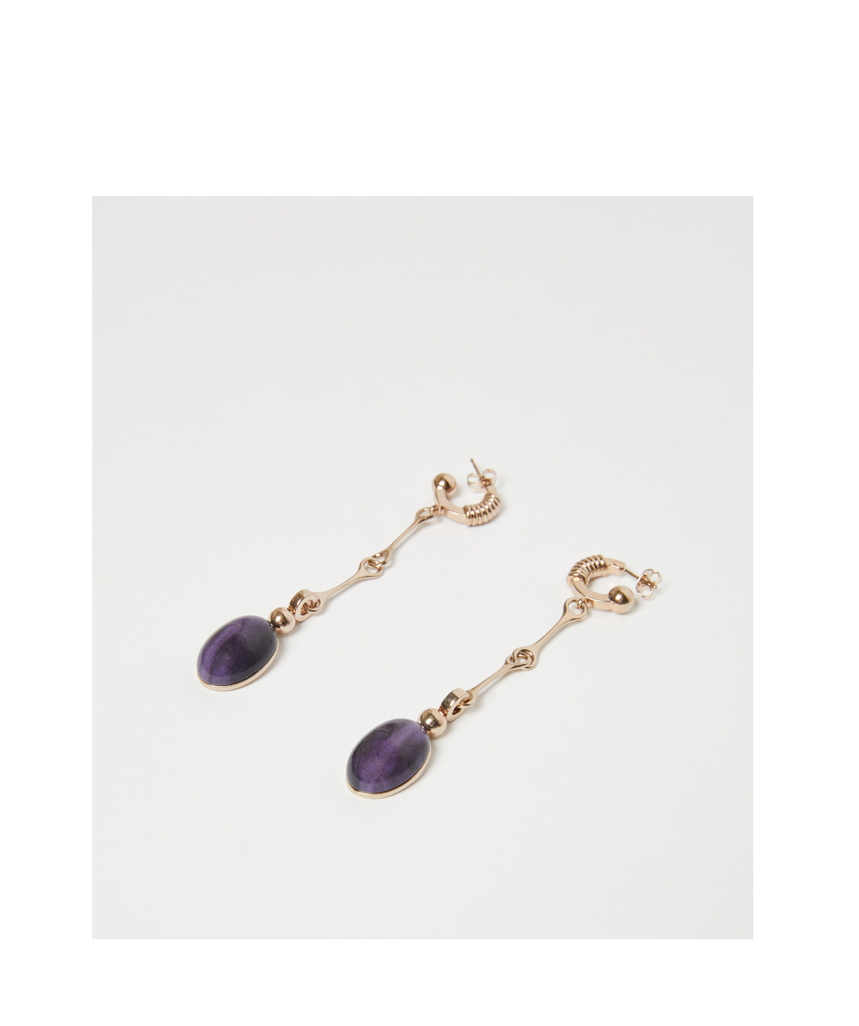 Max Mara Stone-adorned Drop Earrings