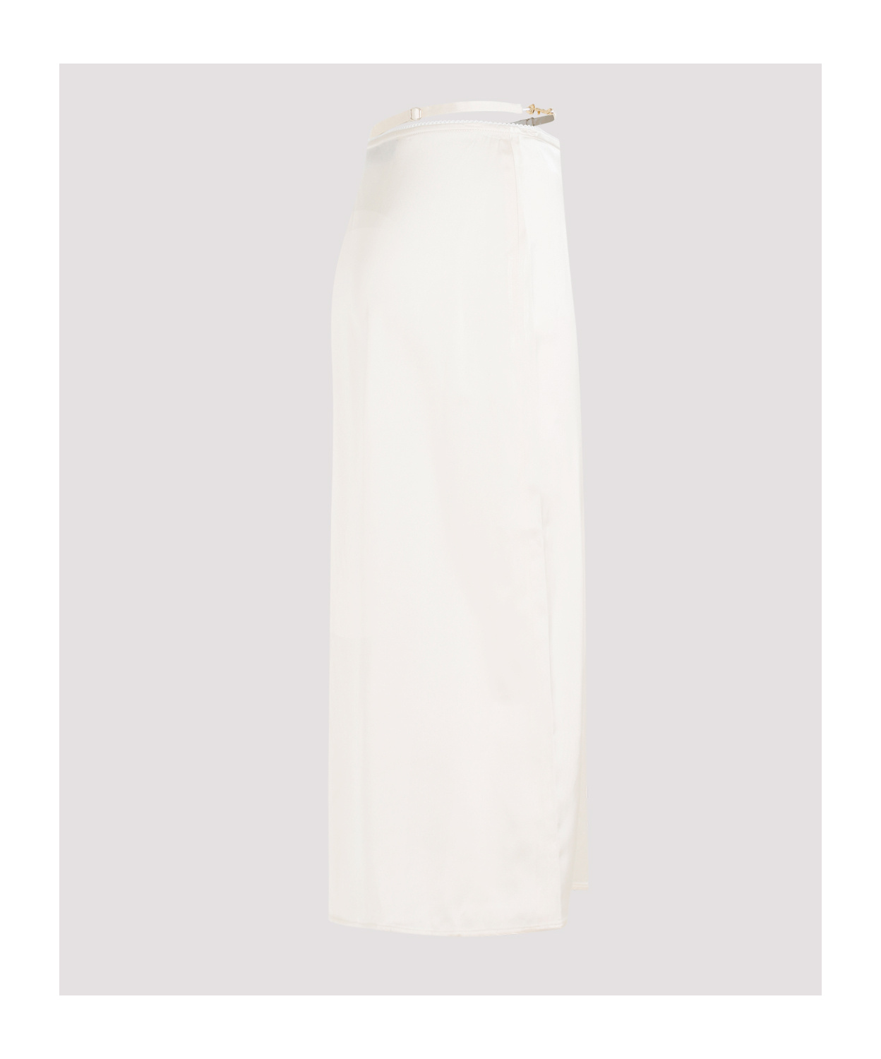Jacquemus A-shaped Skirt In White