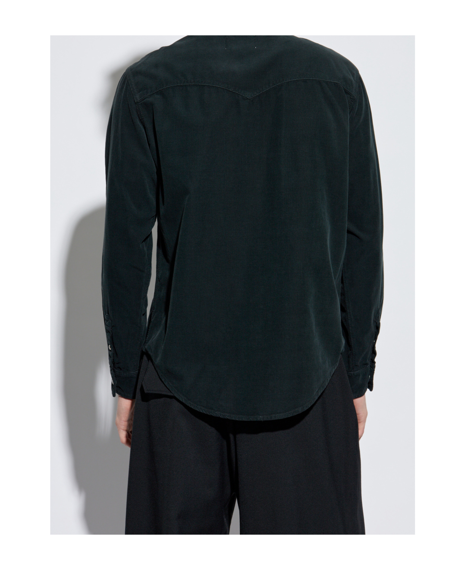 Isabel Marant Long-sleeved Shirt In Black