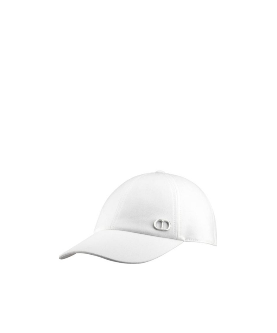 Dior Logo Baseball Cap In White