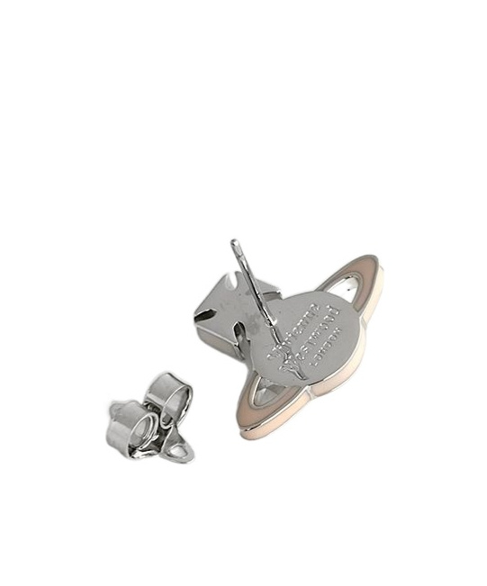 Vivienne Westwood Tillya Logo Earrings In Gold