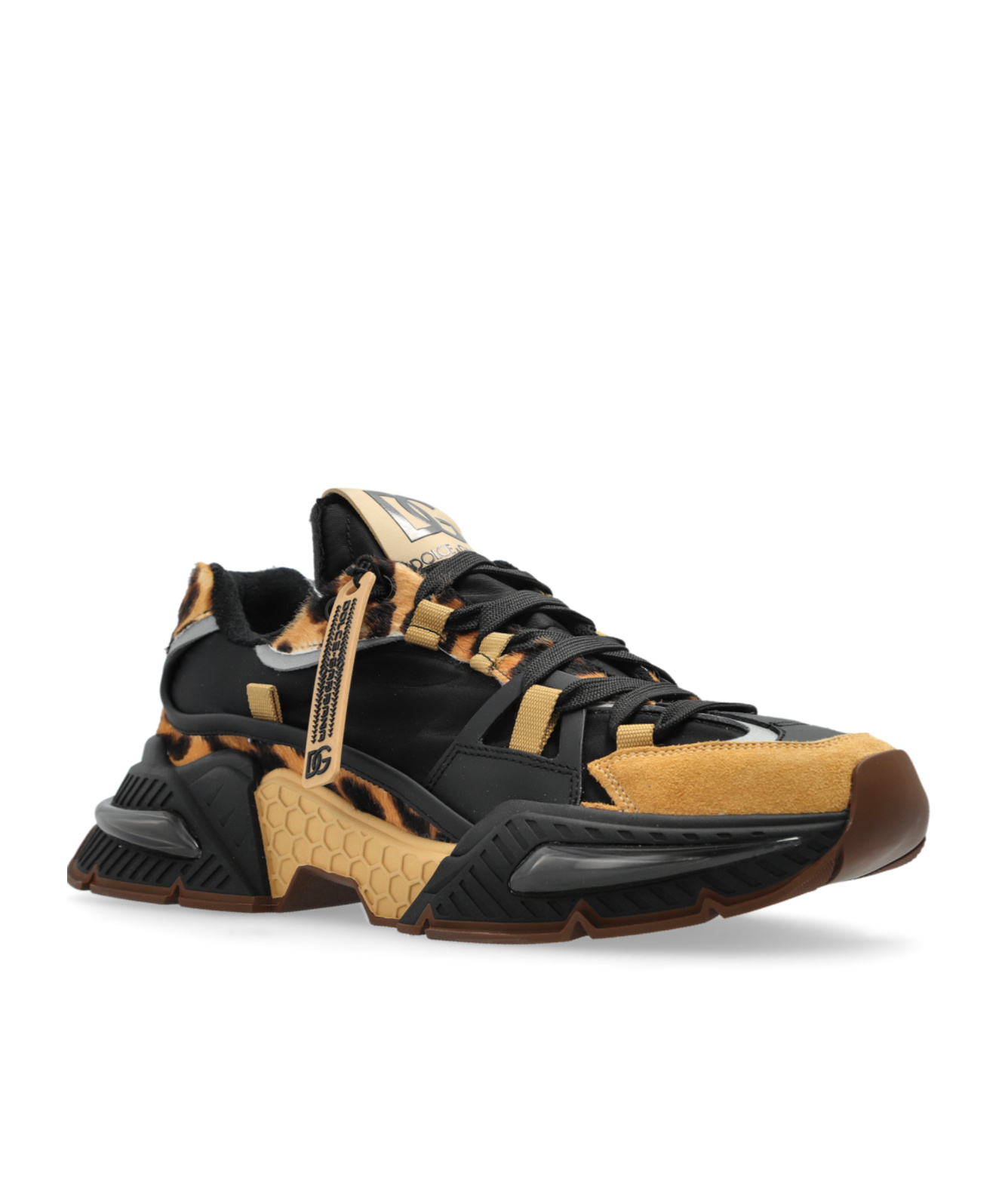 Dolce & Gabbana Laced Sneakers In Black