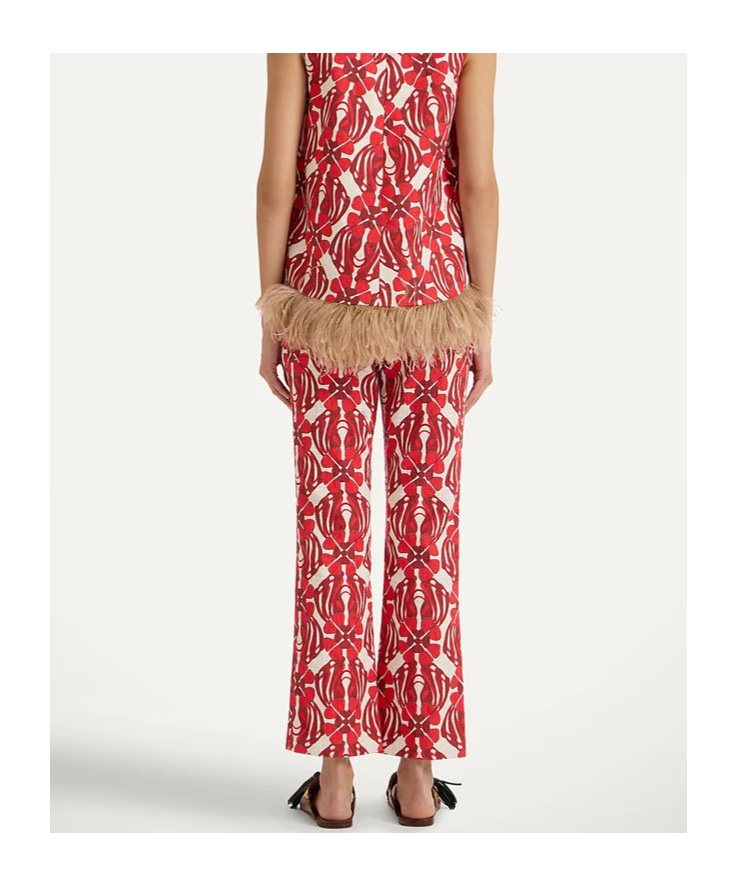 La Doublej 24/7 Pants In Red