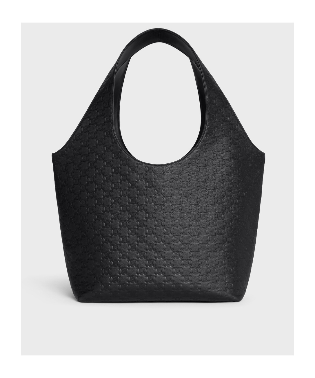 Celine Logo Handbag In Black