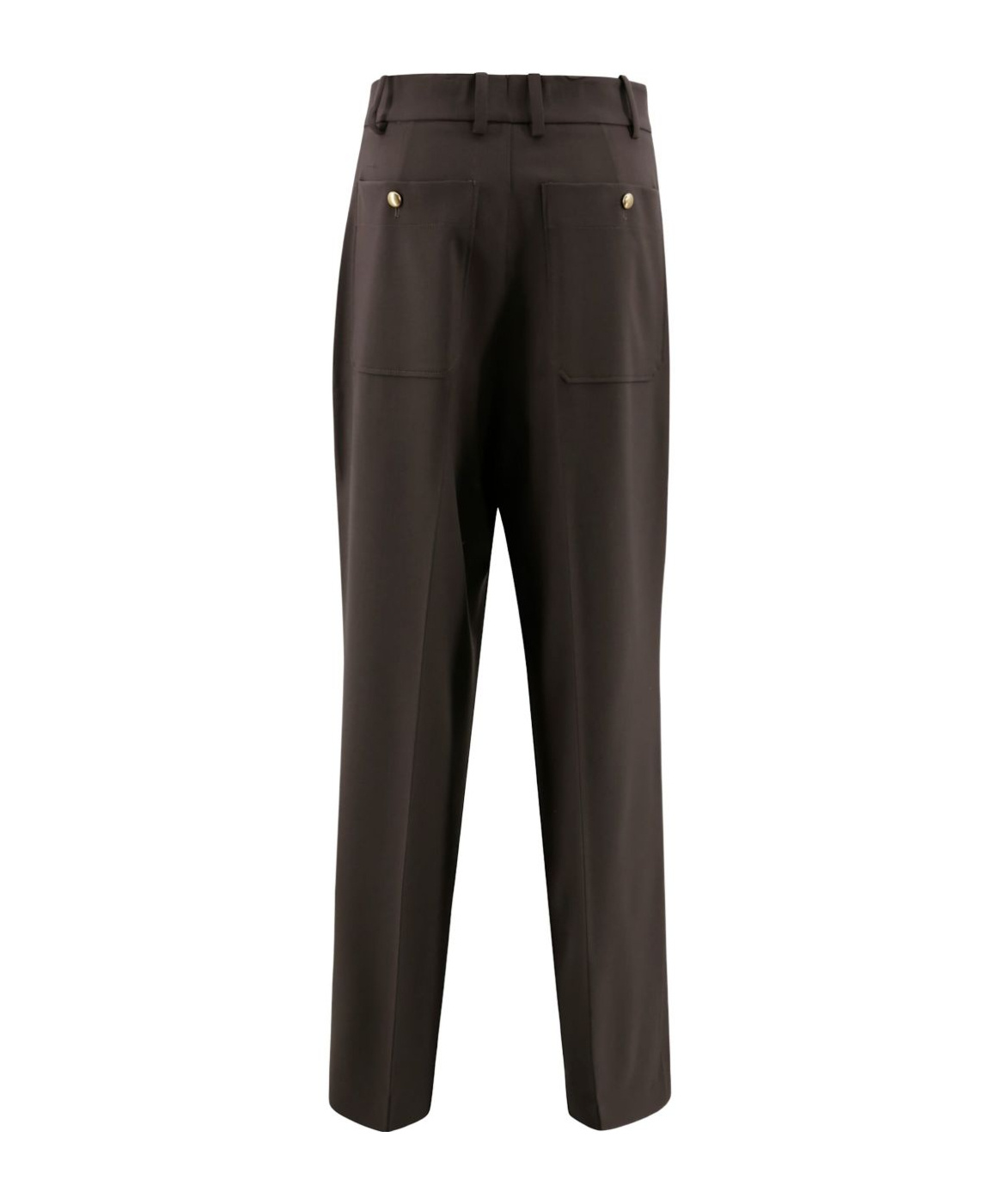 P.a.r.o.s.h Belt Loop Casual Pants In Gray