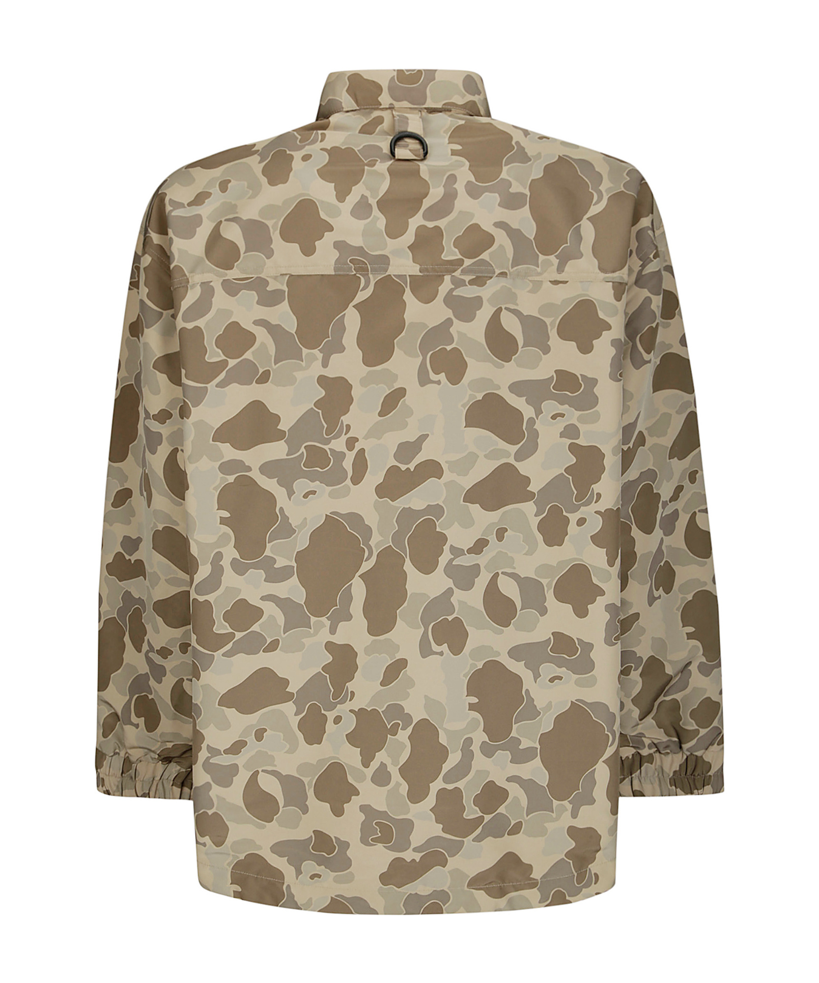 Carhartt Work In Progress Liam Camo Poplin Jacket In Nude