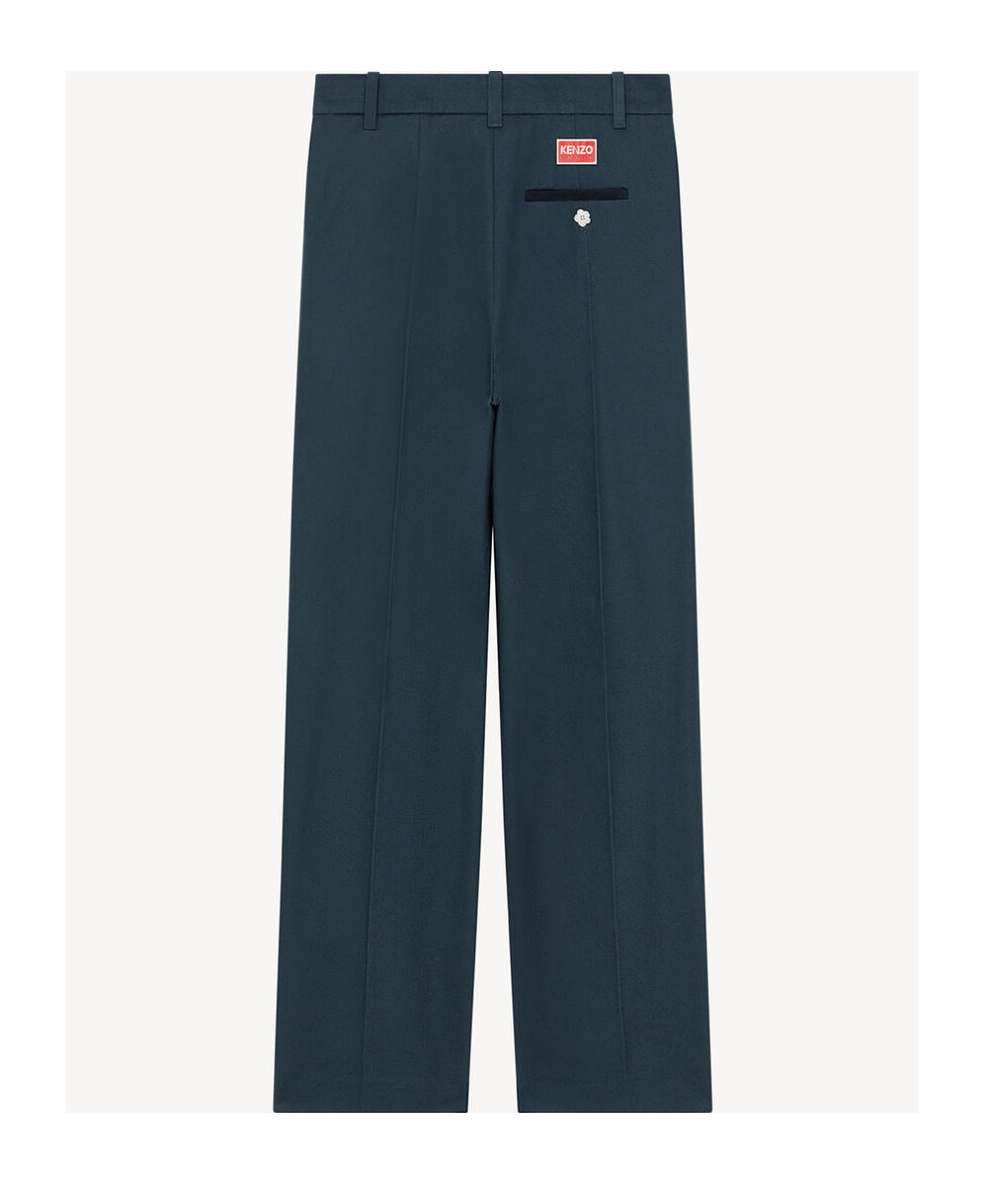 Shop Kenzo Cropped Tailored Trousers