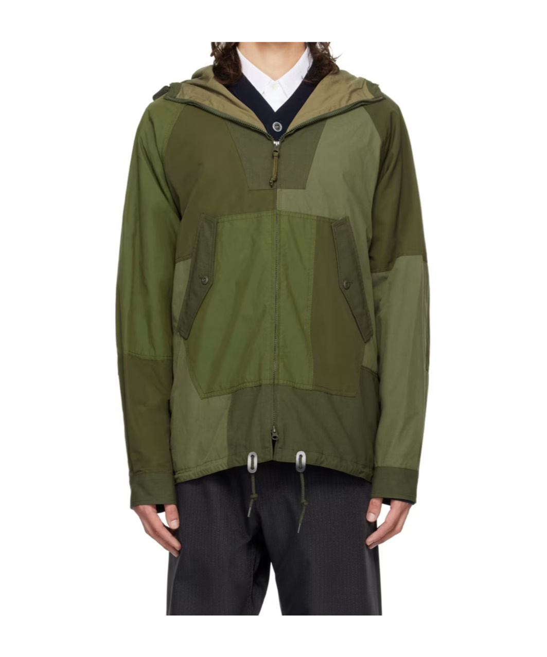 Comme Des Garçons Patchwork Design Jacket