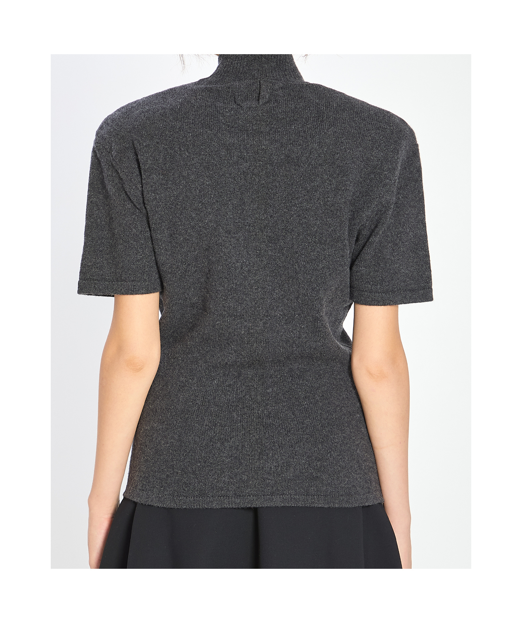Jacquemus Castagna Wool And Cashmere-blend Turtleneck Sweater In Gray