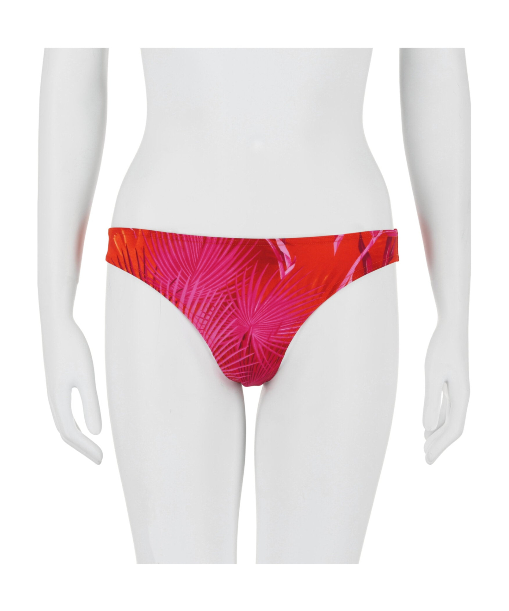 Versace Pattern Bikini Bottoms In Red