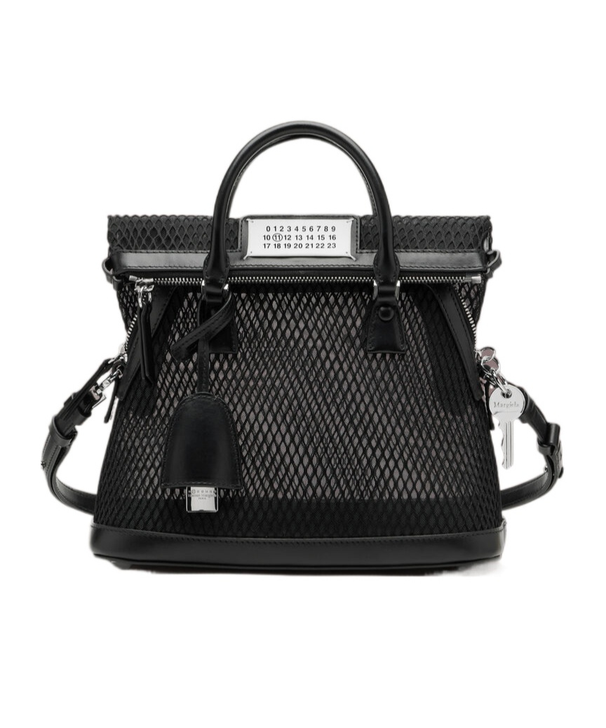 Maison Margiela Mini 5ac Classique Tote Bag In Black