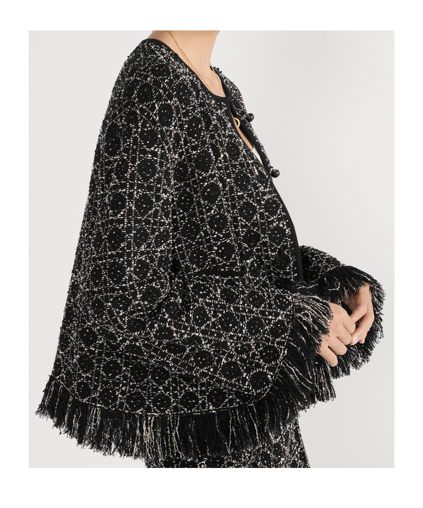 Dior Macrocannage Regular-fit Jacket In Multi