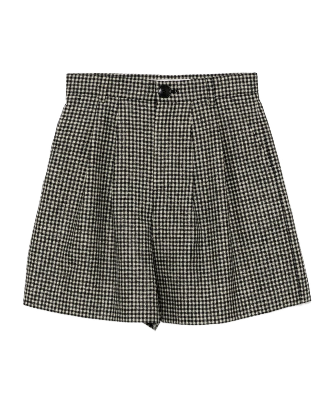 Kimhēkim Checked Shorts In Black
