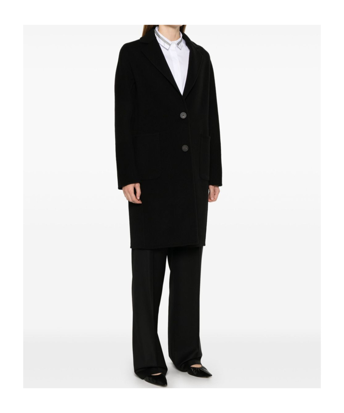 Peserico Single-button Mid-length Coat