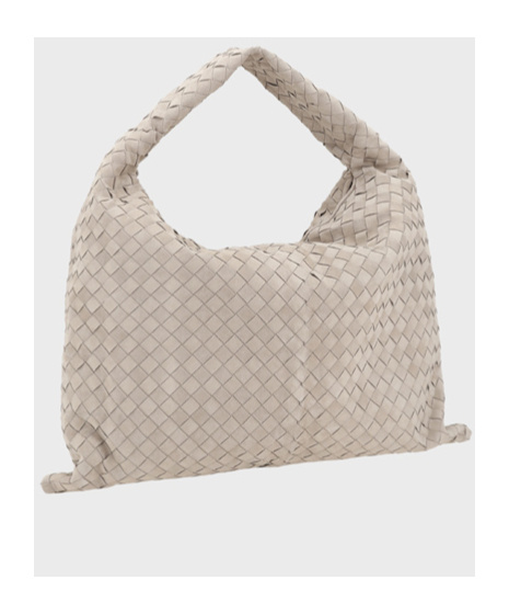 Bottega Veneta Hop Large Tote Bag In Nude