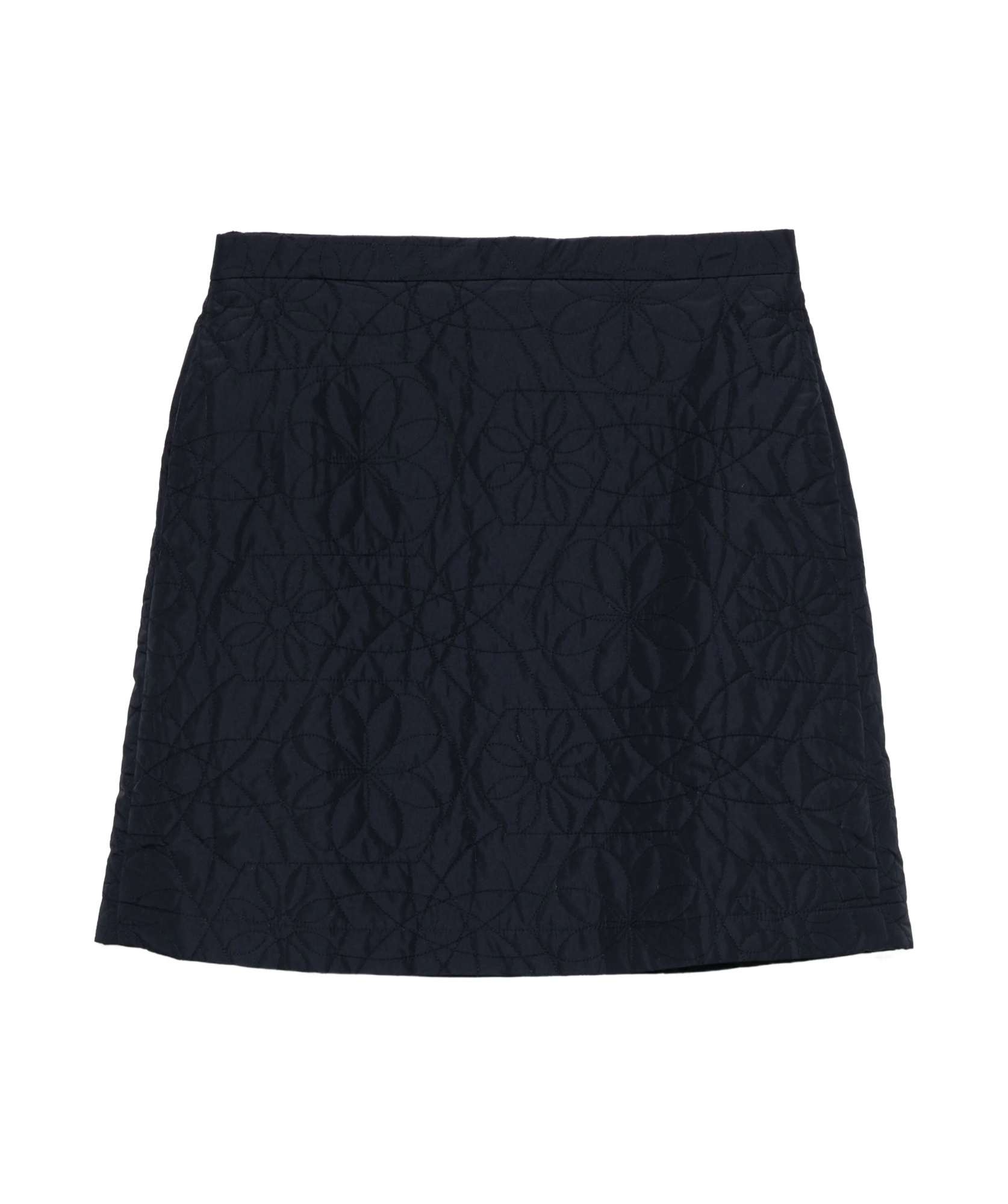 MAISON KITSUNÉ QUILTED MINI SKIRT