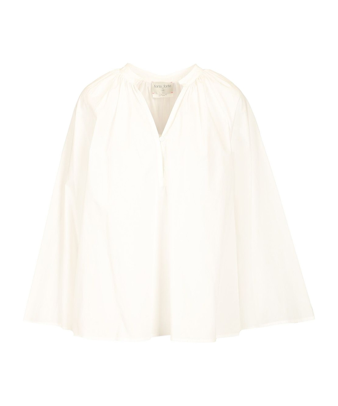 FORTE FORTE POPLINE BOHEMIAN SHIRT