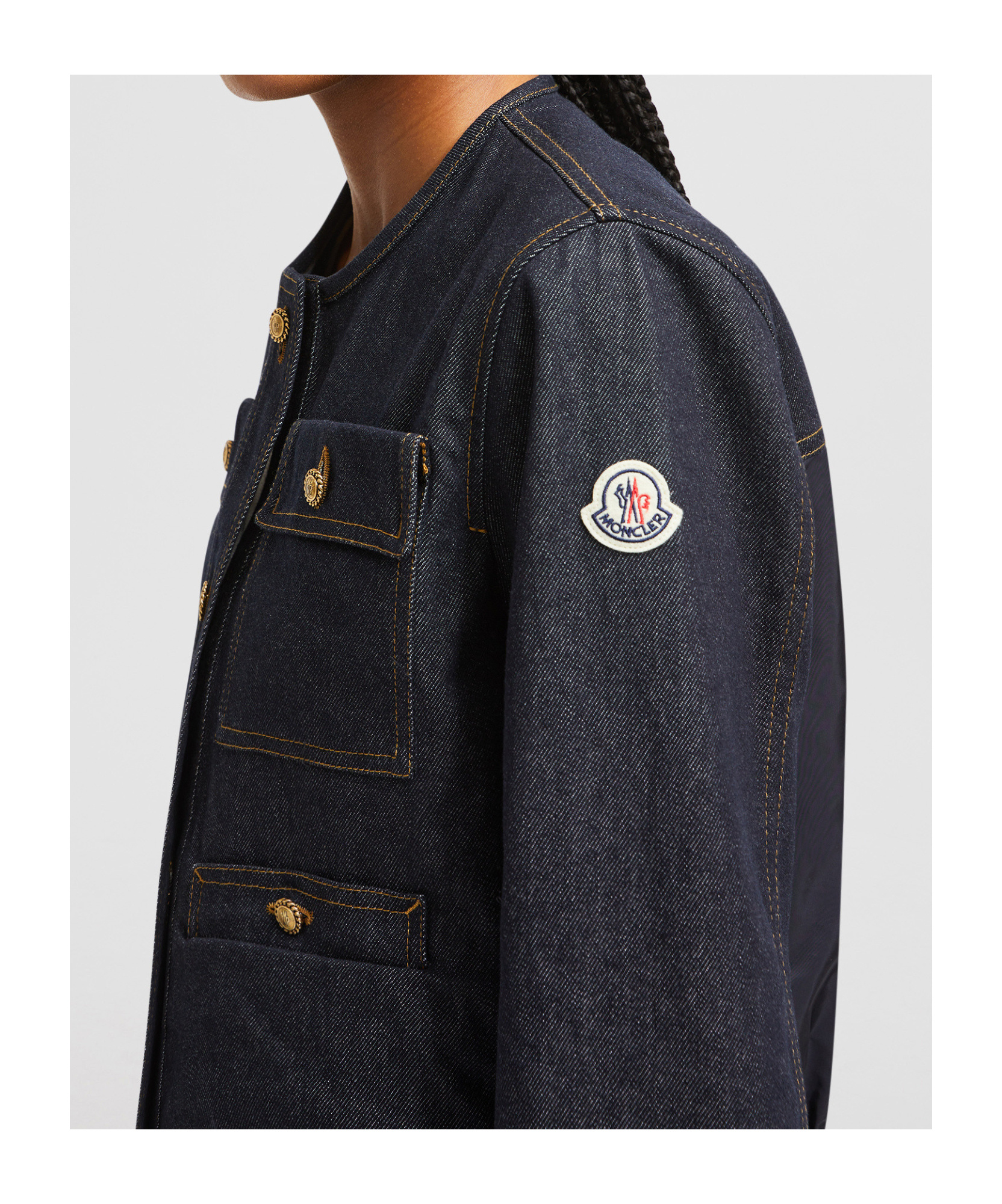 Moncler Tencin Jacket In Blue