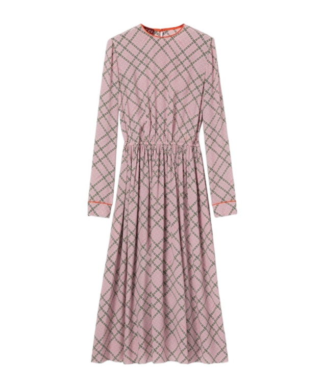 Gucci Printed Silk Dress