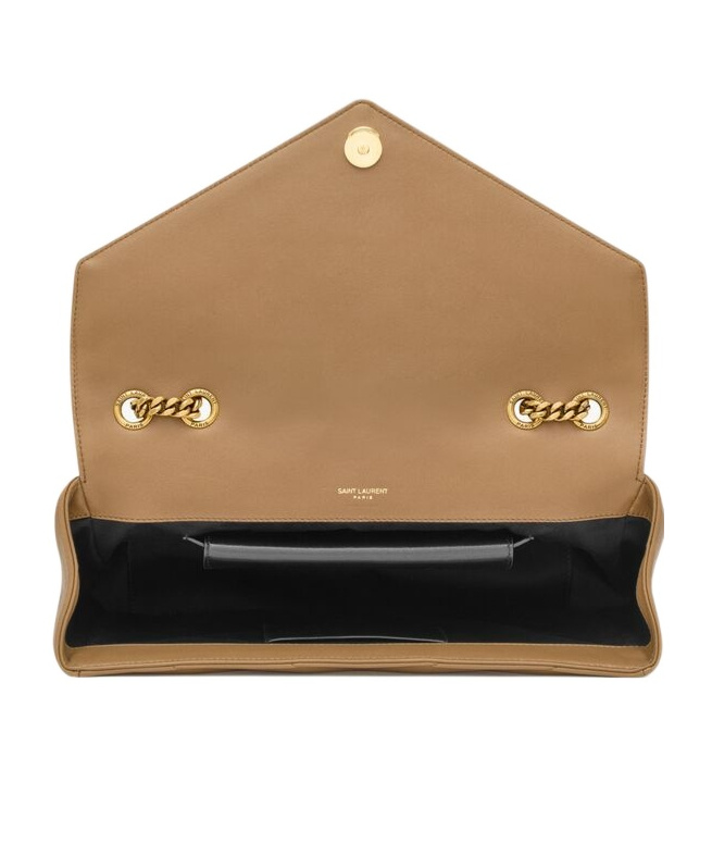 Saint Laurent Loulou Medium In Matelassé Lambskin