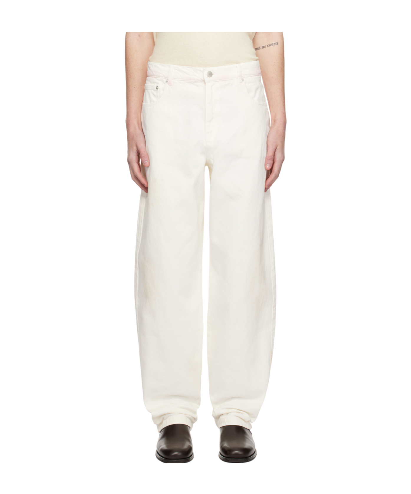 Gimaguas Charlie Jeans In White