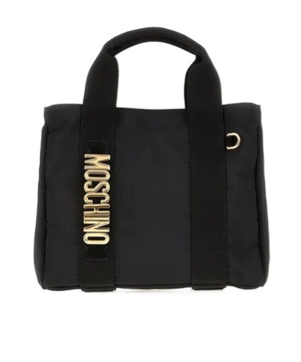 Moschino Chic Shoulder Bag With Versatile Carry Options In Black
