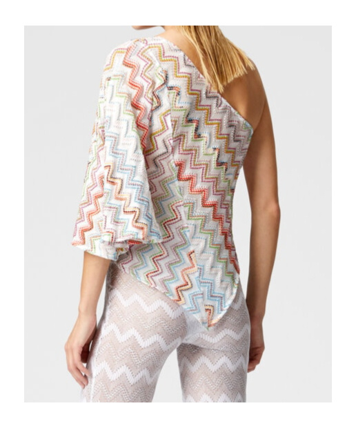 MISSONI ONE-SHOULDER TOP