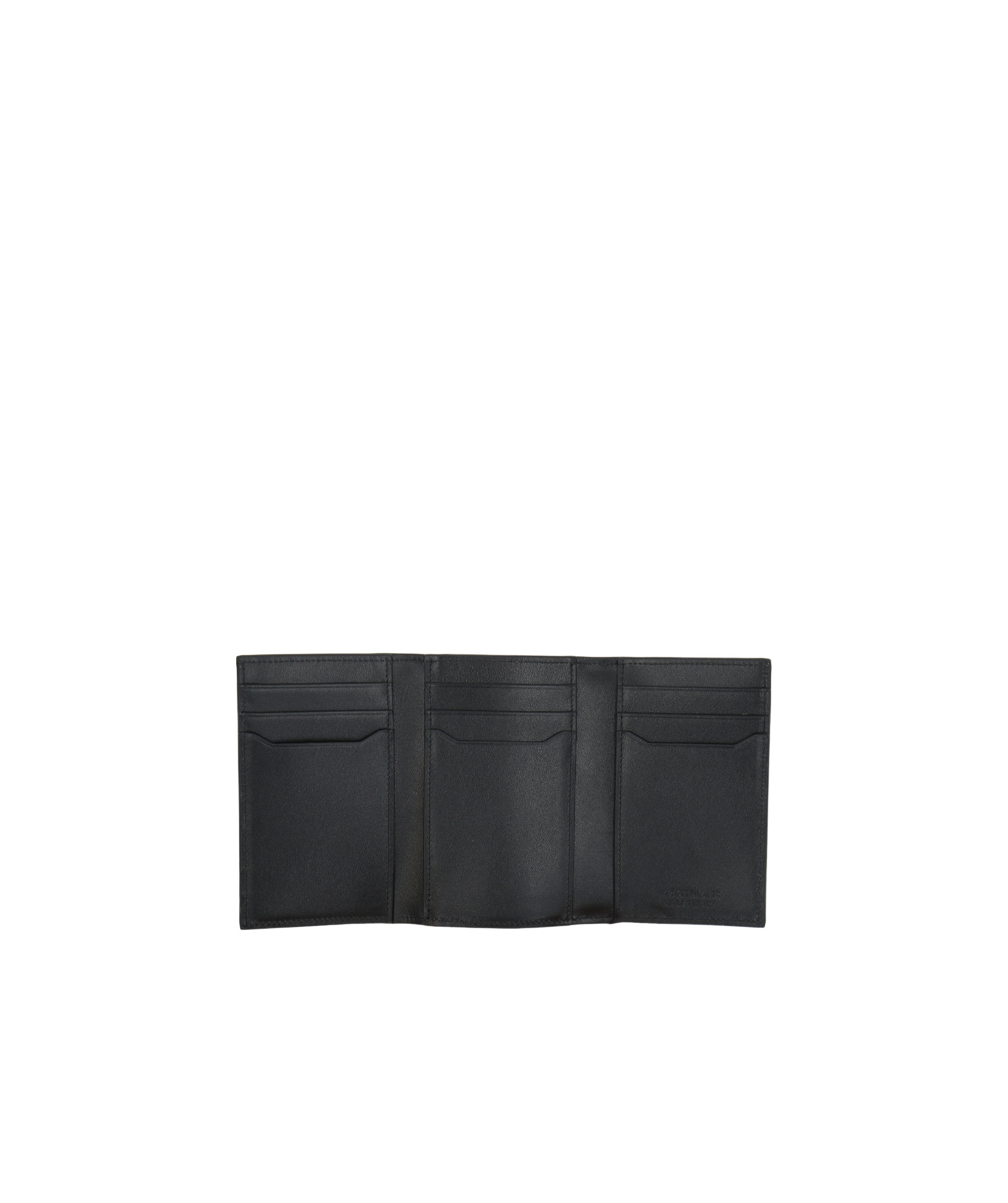 Montblanc Logo Plaque Wallet In Black