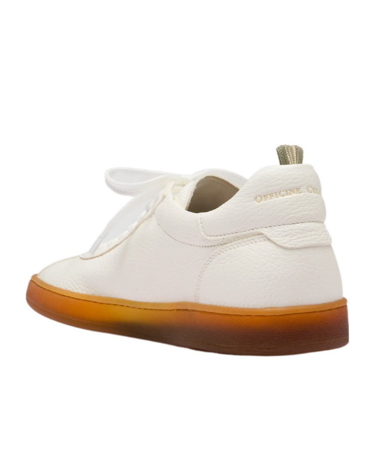 Officine Creative Round Head Low-cut Casual Shoes In White