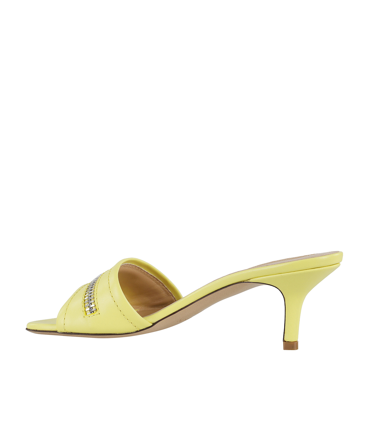 Jw Anderson J. W. Anderson Biker Heel Sandal In Yellow