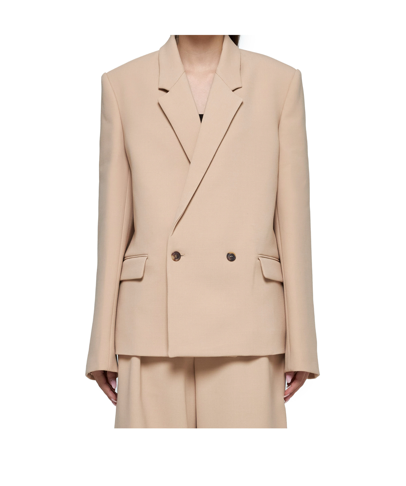 Shop Wardrobe.nyc Double-breasted Blazer