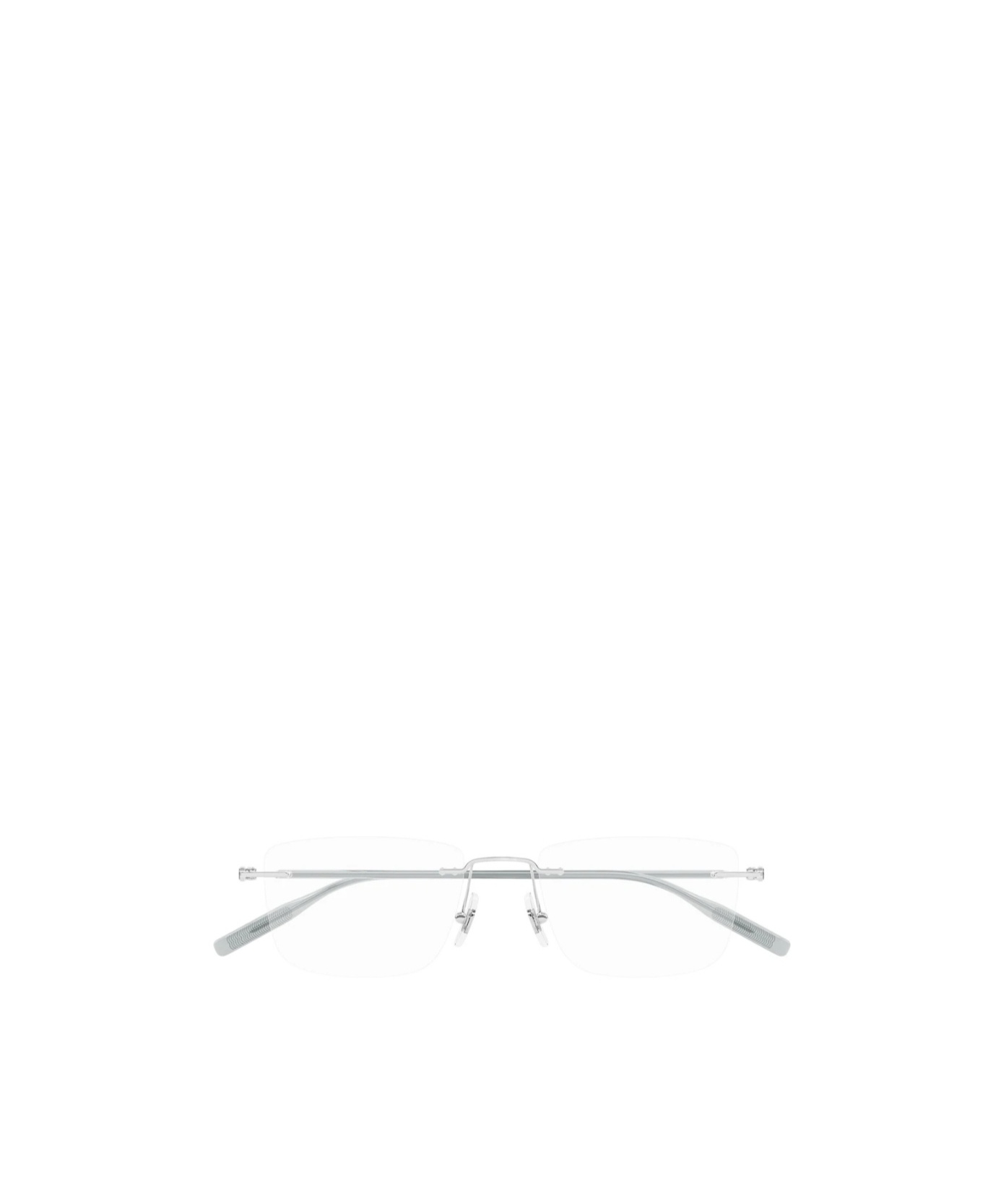 Montblanc Mb0431o Rectangle-frame Glasses In Gray