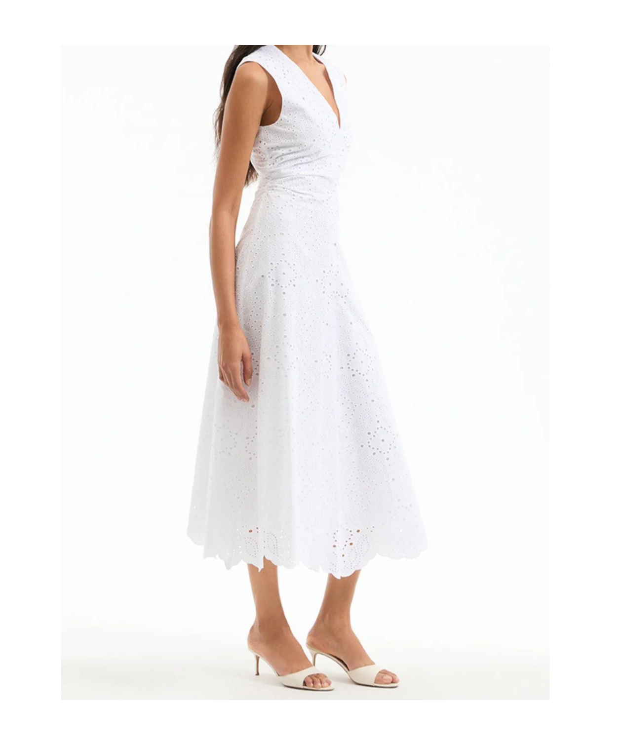 Veronica Beard Aven Dress In White
