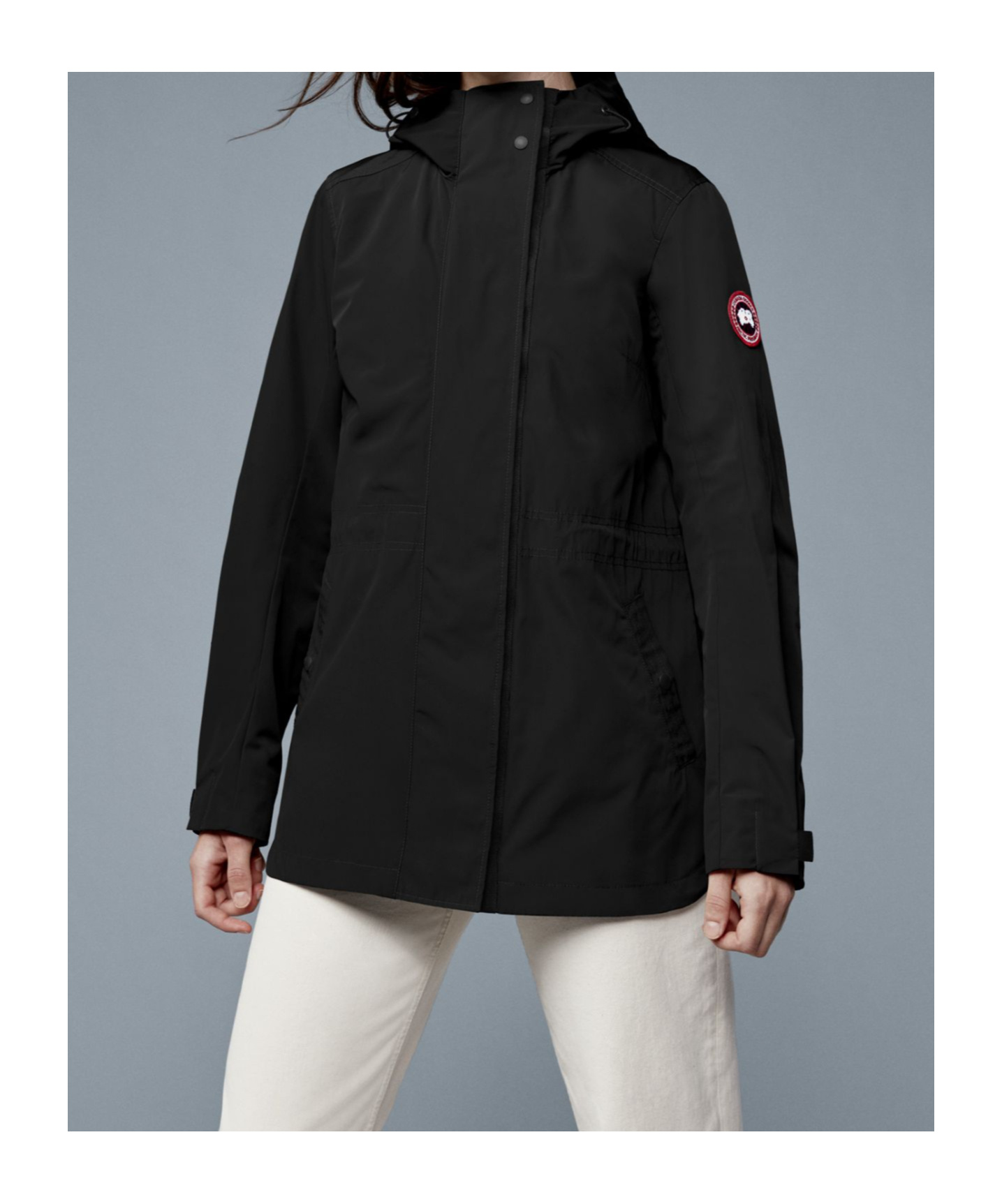 CANADA GOOSE CANADA GOOSE LONG-SLEEVED MIDI HOODED PARKA 