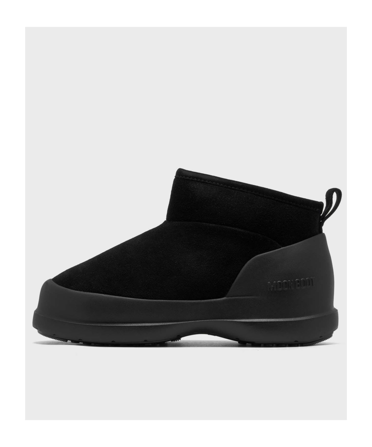 Moon Boot Logo Printed Boots In Black