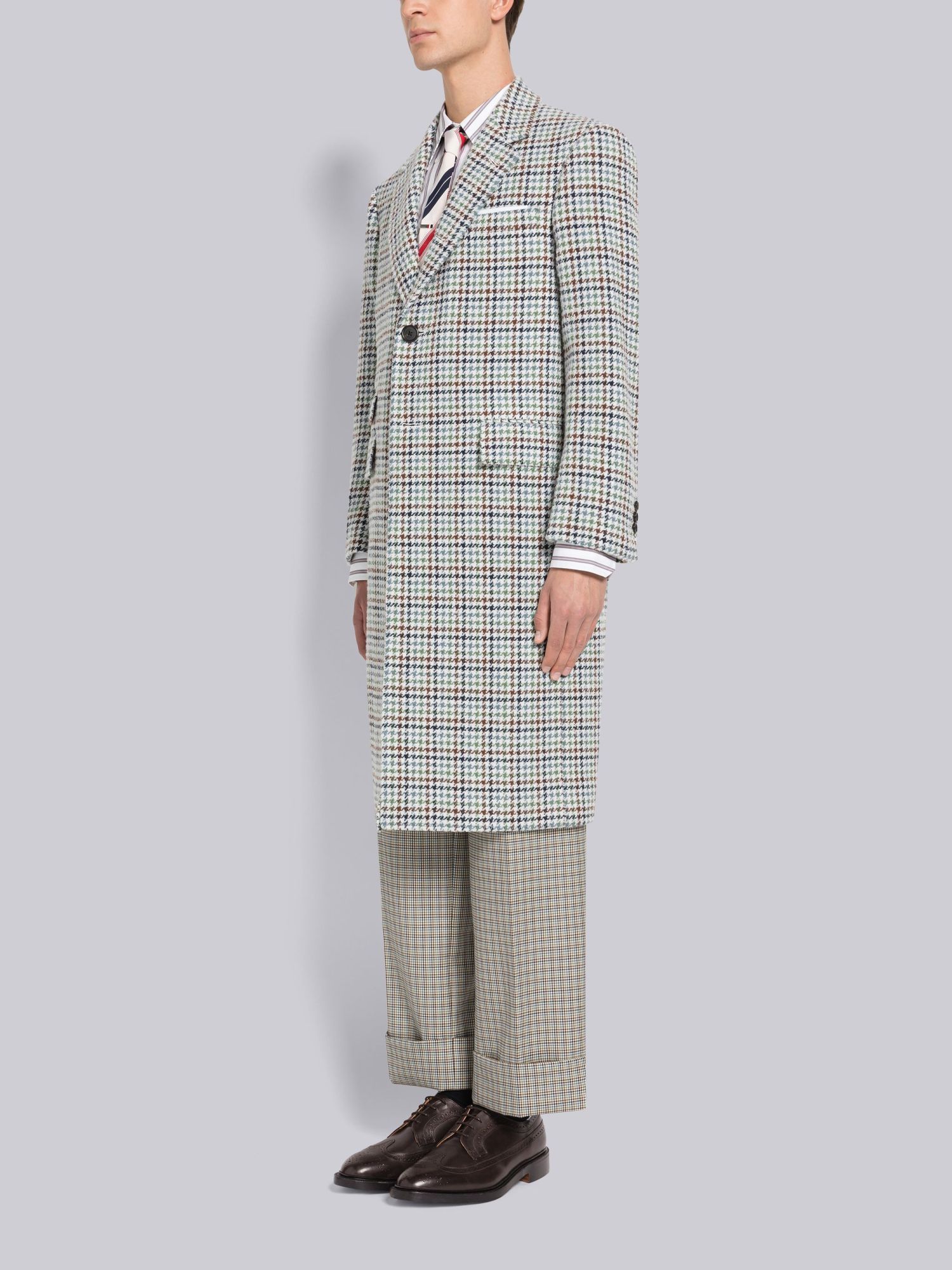 Thom Browne Goodyear Classic Longwing Brogues In Black