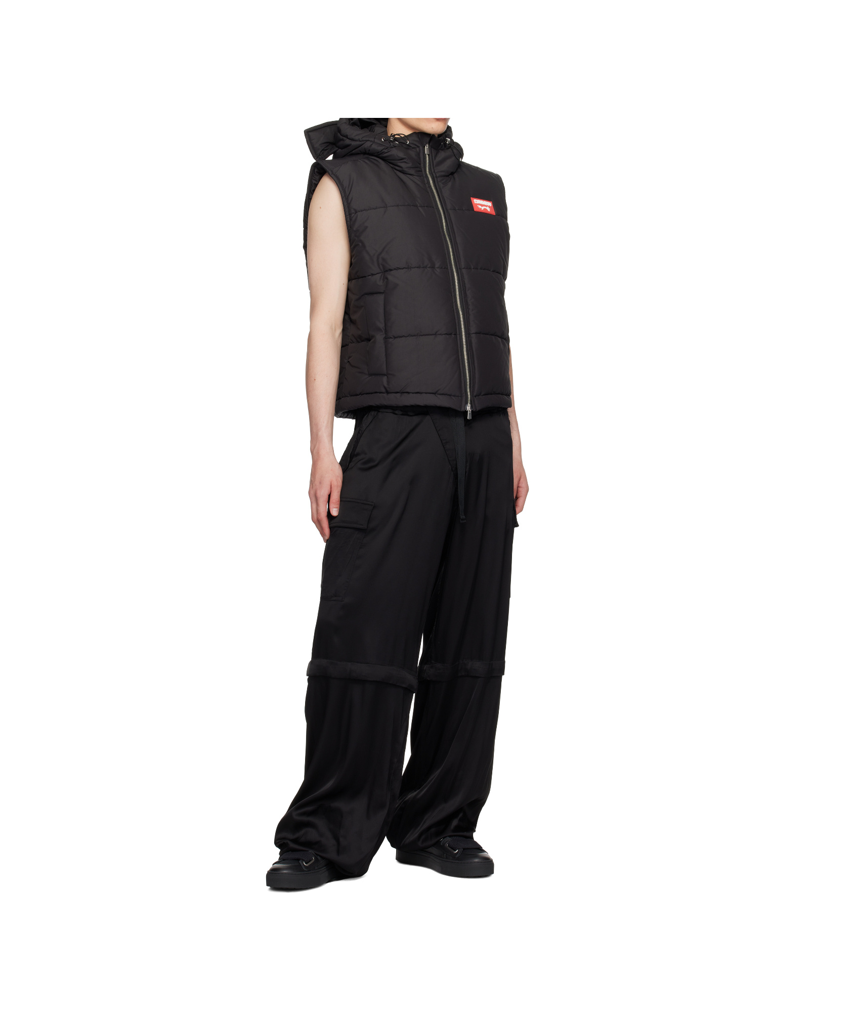 Shop Charles Jeffrrey Loverboy Hooded Vest