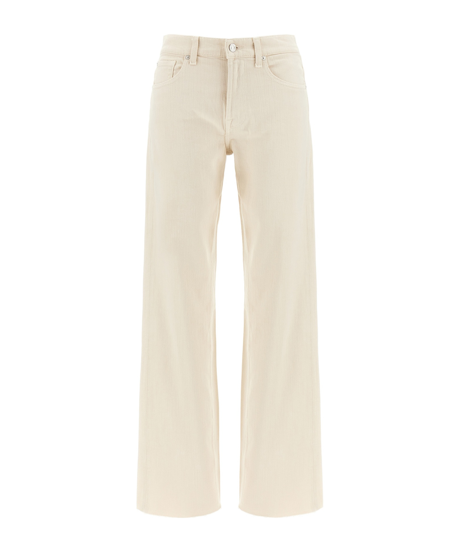 7 For All Mankind Beige Tess Jeans