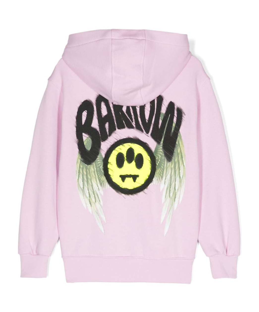 Barrow Logo-print Hoodie In Purple