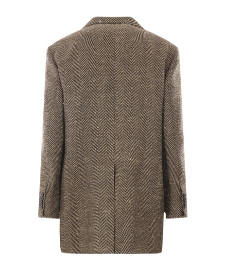 Dries Van Noten Single-breasted Suit Jacket In Green