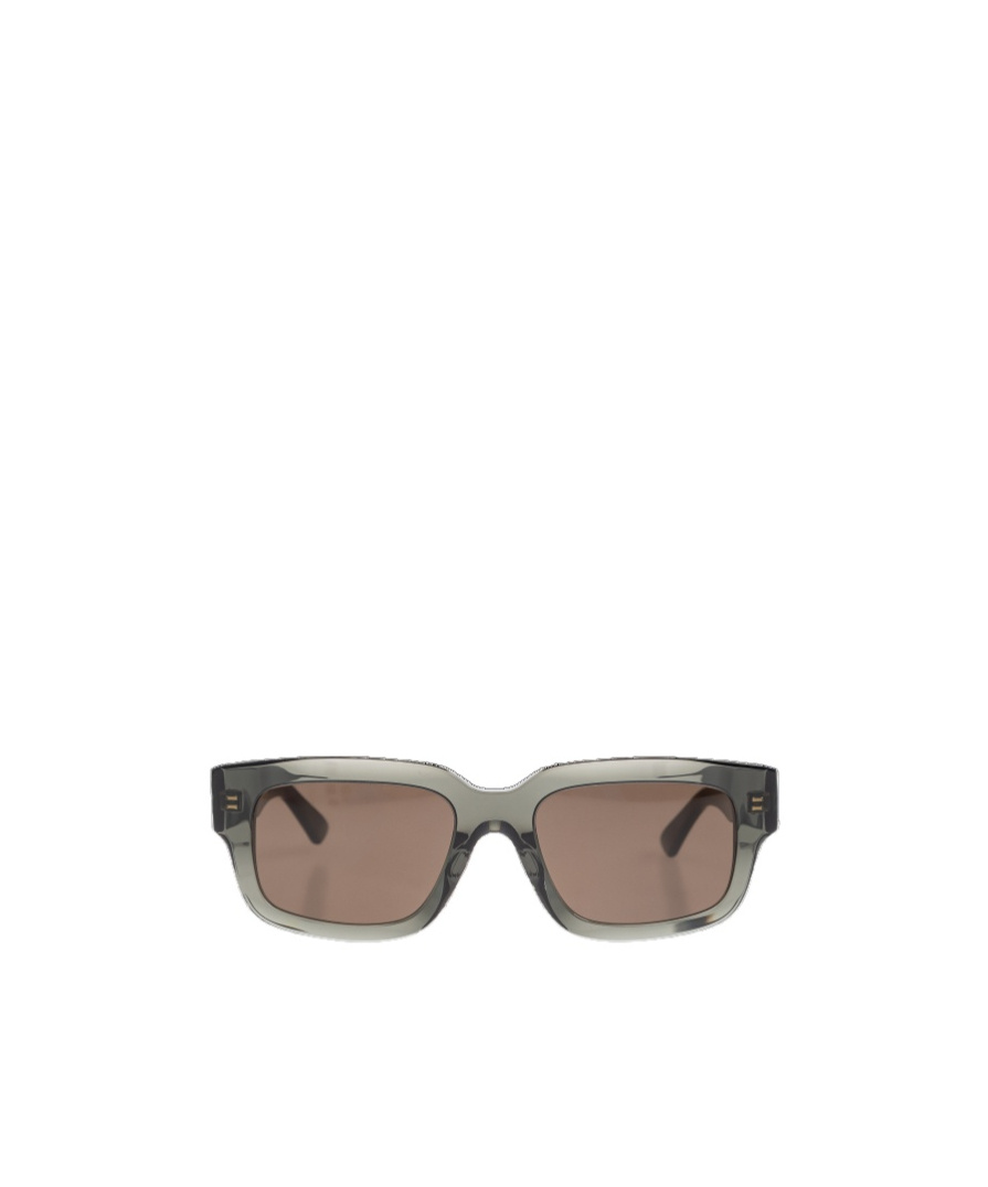 Bottega Veneta Full Frame Sunglasses In Brown