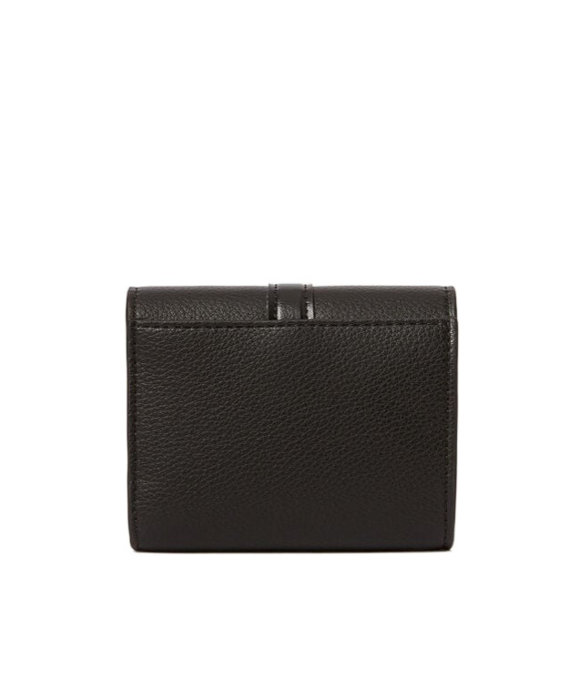Stella Mccartney Ryder Tri-fold Wallet In Black